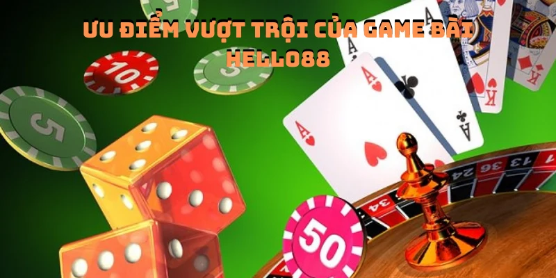 Những ưu điểm vượt trội khi người chơi tham gia game bài